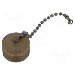 1 pcs x AMPHENOL - 97-60-22P - Protection cover, size 22, 97, aluminium alloy, olive, -55÷125°C