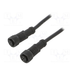 1 pcs x AMPHENOL LTW - MSBP05FL-SBPFL-SD001 - Cable: for sensors/automation, PIN: 5, M12-M12, B code-Profibus