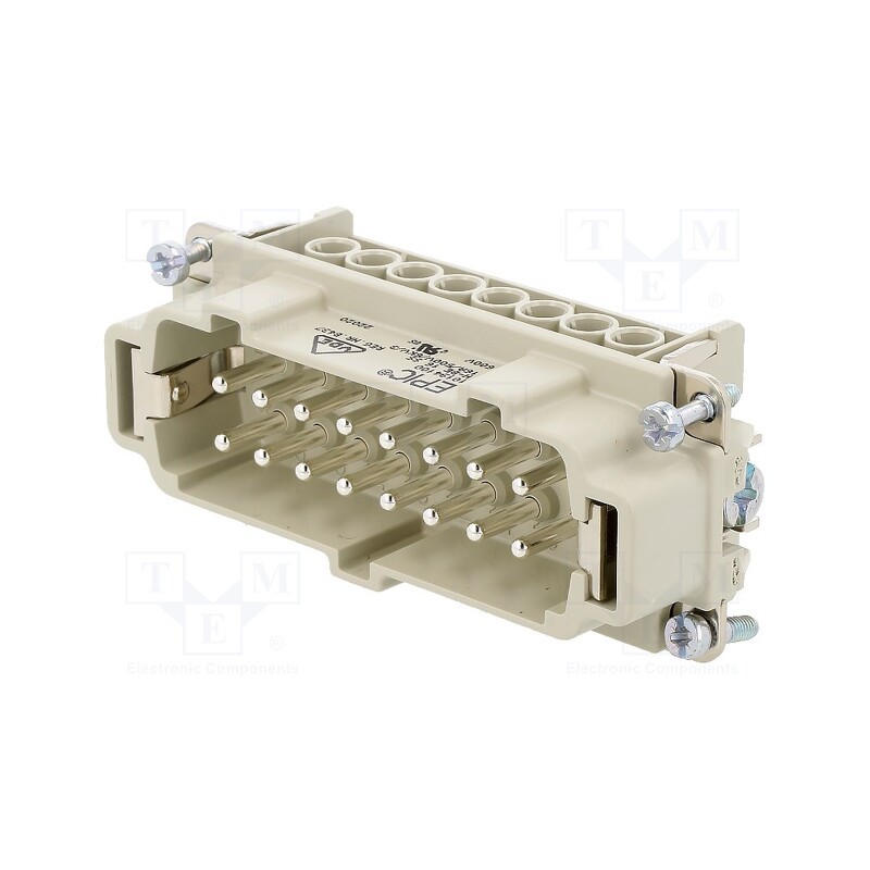 1 pcs x LAPP - 10194100 - Connector: HDC, contact insert, male, EPIC H-BE, PIN: 16, 16+PE