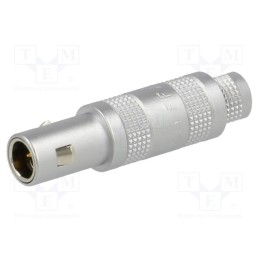 1 pcs x LEMO - FFA.00.250.CTAC31 - Connector: coaxial, 00, plug, male, soldering, for cable, 4A, IP50