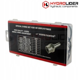 Set of O-rings for orfs 250 hydrolider connectors