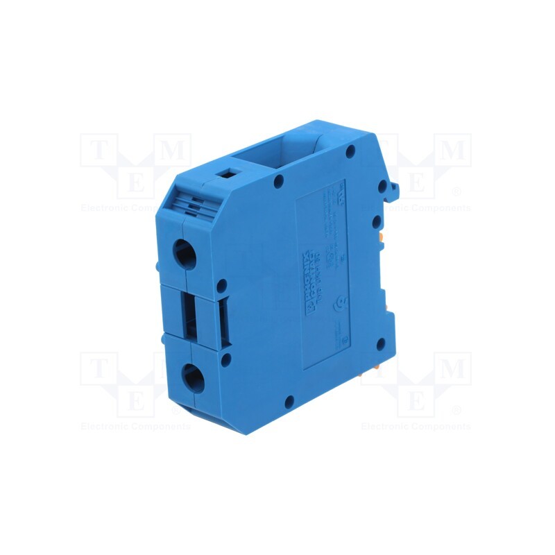 1 pcs x PHOENIX CONTACT - 3009105 - Splice terminal: rail, 50mm2, ways: 1, terminals: 2, blue, UKH, 1kV