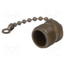 1 pcs x AMPHENOL - 97-60-10P - Protection cover, size 10S,size 10SL, 97, aluminium alloy, olive