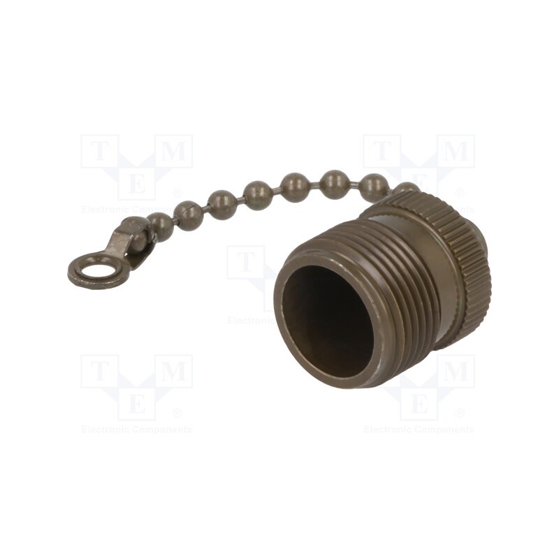 1 pcs x AMPHENOL - 97-60-10P - Protection cover, size 10S,size 10SL, 97, aluminium alloy, olive