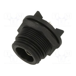 1 pcs x BULGIN - PX0458 - Connector: USB AB mini, socket, PIN: 6, threaded joint, IP68