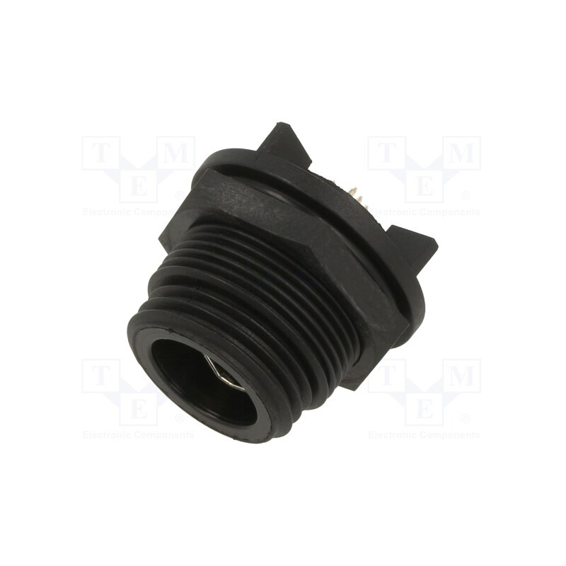 1 pcs x BULGIN - PX0458 - Connector: USB AB mini, socket, PIN: 6, threaded joint, IP68