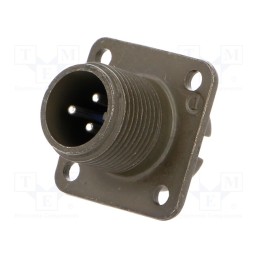 1 pcs x AMPHENOL - 97-3102A-10SL-3P - Connector: circular, size 10SL, 97, aluminium alloy, olive, socket