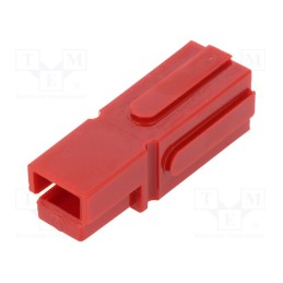 1 pcs x ANDERSON POWER PRODUCTS - 1321G3 - Plug, DC supply, Powerpole®,PP120, hermaphrodite, for cable, red