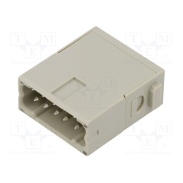 1 pcs x HARTING - 9140125001 - Connector: HDC, module, male, Han-Modular®, PIN: 12, push-in, 10A