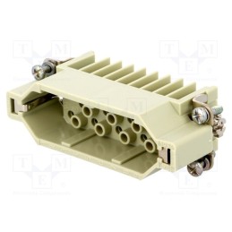 1 pcs x HARTING - 9210253001 - Connector: HDC, contact insert, male, Han® D, PIN: 25, 25+PE, 10A