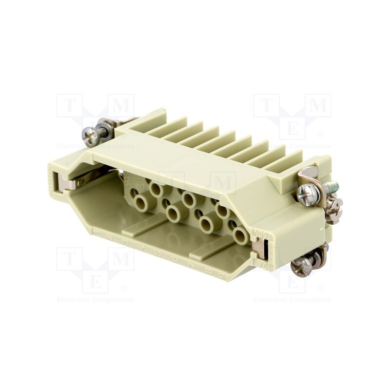 1 pcs x HARTING - 9210253001 - Connector: HDC, contact insert, male, Han® D, PIN: 25, 25+PE, 10A