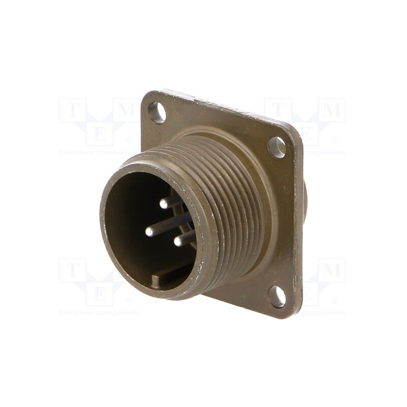 1 pcs x AMPHENOL - 97-3102A-14S-7P - Connector: circular, size 14S, 97, aluminium alloy, olive, socket