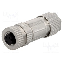 1 pcs x AMPHENOL LTW - MSAS-03BFFB-SL7001 - Plug, M12, PIN: 3, female, A code-DeviceNet / CANopen, for cable