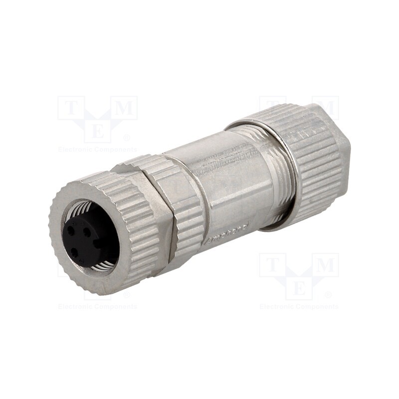 1 pcs x AMPHENOL LTW - MSAS-03BFFB-SL7001 - Plug, M12, PIN: 3, female, A code-DeviceNet / CANopen, for cable
