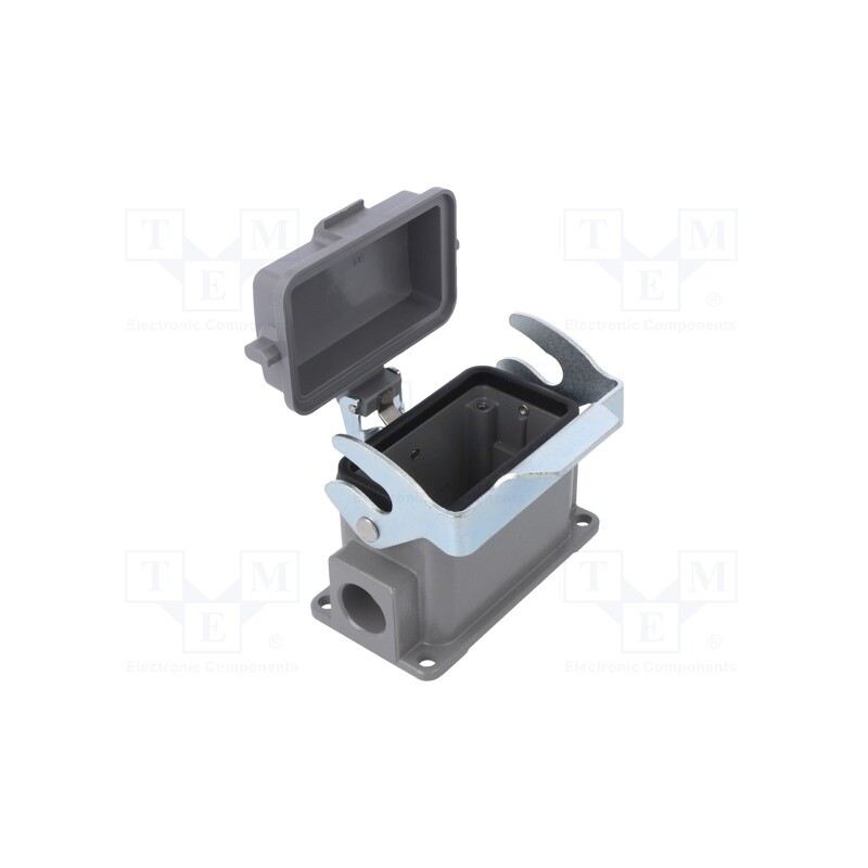 1 pcs x DEGSON ELECTRONICS - D10B-SF-1L-CV-M20 - Enclosure: for HDC connectors, size D10B, with latch, with cover