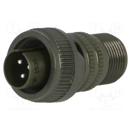 1 pcs x AMPHENOL - DS3106A 10SL-3P - Connector: circular, size 10SL, MS/DS, aluminium alloy, olive