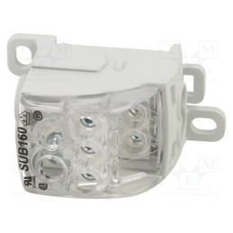 1 pcs x SIMET - 81653002 - Splice terminal: distribution block, 10mm2,16mm2,25mm2, ways: 1