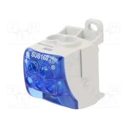 1 pcs x SIMET - 81653003 - Splice terminal: distribution block, 10mm2,16mm2,25mm2, ways: 1