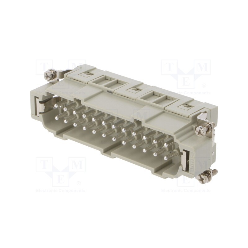 1 pcs x ILME - CSEM 24 - Connector: HDC, contact insert, male, CSE, PIN: 24, 24+PE, 16A, 600V