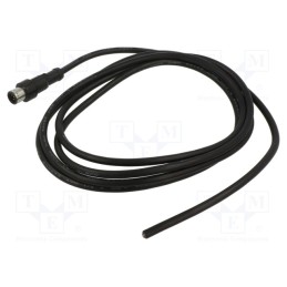 1 pcs x AMPHENOL LTW - M12B-05BMMM-PL8D02 - Plug, M12, PIN: 5, male, B code-Profibus, Len: 2m, Insulation: PVC