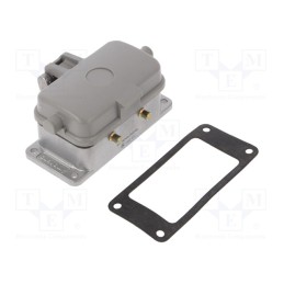 1 pcs x AMPHENOL - C14610F0100021 - Enclosure: for HDC connectors, C146, size E10, for double latch
