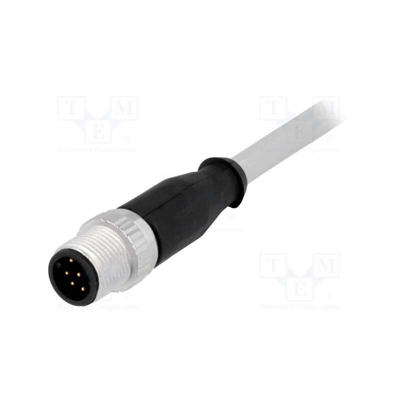 1 pcs x HARTING - 21348400882005 - Plug, M12, PIN: 8, male, A code-DeviceNet / CANopen, 0.5m, straight