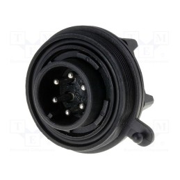 1 pcs x BULGIN - PX0738/P - Connector: circular, socket, male, PIN: 6, Standard Buccaneer®