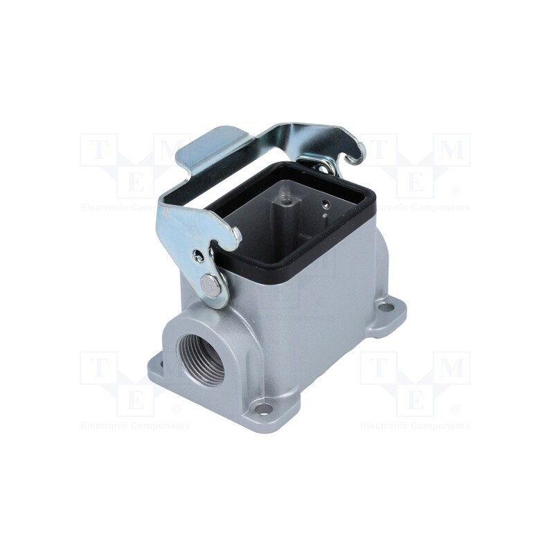 1 pcs x AMPHENOL - C14610N0068031 - Enclosure: for HDC connectors, C146, size E6, with latch, M20