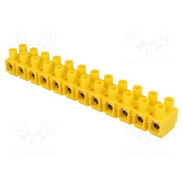 1 pcs x POKu00d3J - A12-24N1 - Terminal block, screw terminal, 1÷16mm2, 690V, 76A, ways: 12