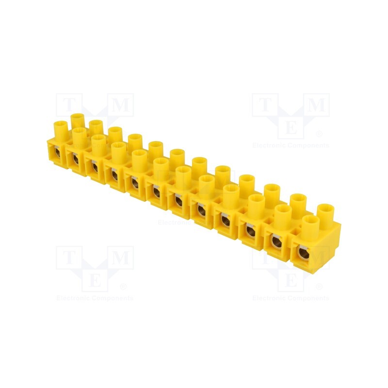 1 pcs x POKu00d3J - A12-24N1 - Terminal block, screw terminal, 1÷16mm2, 690V, 76A, ways: 12