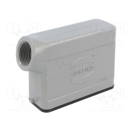 1 pcs x HARTING - 19200161540 - Enclosure: for HDC connectors, Han® A, size 16A, for cable, M20