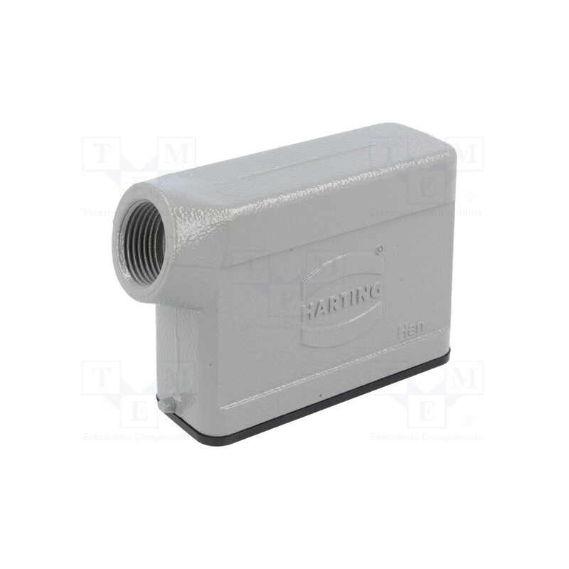 1 pcs x HARTING - 19200161540 - Enclosure: for HDC connectors, Han® A, size 16A, for cable, M20
