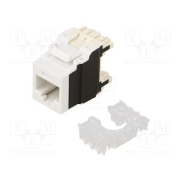 1 pcs x PANDUIT - NK6X88MWH - Socket, RJ45, PIN: 8, Cat: 6a, Layout: 8p8c, 22AWG÷26AWG, white, IDC