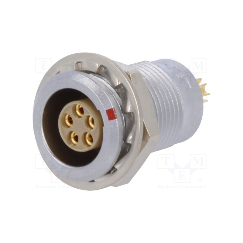 1 pcs x LEMO - EGG.0B.305.CLL - Connector: circular, 0B, socket, female, PIN: 5, soldering, 6.5A
