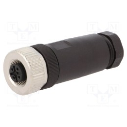 1 pcs x MURR ELEKTRONIK - 7000-12961-0000000 - Plug, M12, PIN: 5, female, A code-DeviceNet / CANopen, for cable