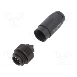 1 pcs x BINDER - 99 4217 14 07 - Connector: circular, plug, 692,693,RD24, male, PIN: 7, unshielded