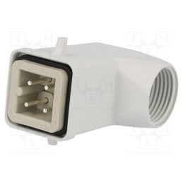 1 pcs x LAPP - EPIC KIT H-A 3 SS TS M20 - Connector: HDC, plug, male, EPIC KIT, PIN: 4, 3+PE, size H-A 3, M20