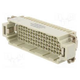 1 pcs x AMPHENOL - C14610A1080009 - Connector: HDC, contact insert, male, C146,heavy|mate DD, PIN: 108