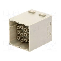 1 pcs x HARTING - 9140203001 - Connector: HDC, module, male, Han-Modular®, PIN: 20, w/o contacts