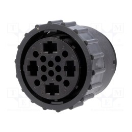 1 pcs x TE Connectivity - 207485-1 - Plug, female, PIN: 16(4+12), w/o contacts, CPC Series 4, for cable