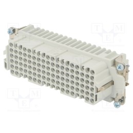 1 pcs x AMPHENOL - C14610B1080009 - Connector: HDC, contact insert, female, C146,heavy|mate DD, 250V