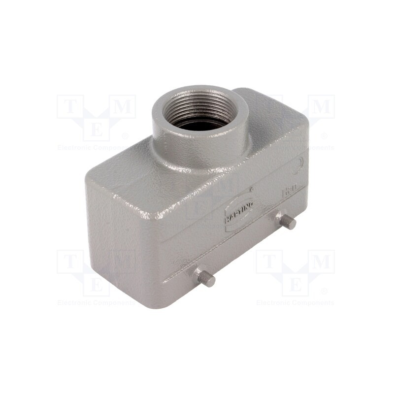 1 pcs x HARTING - 9300161420 - Enclosure: for Han connectors, Han, size 16B, for cable, straight