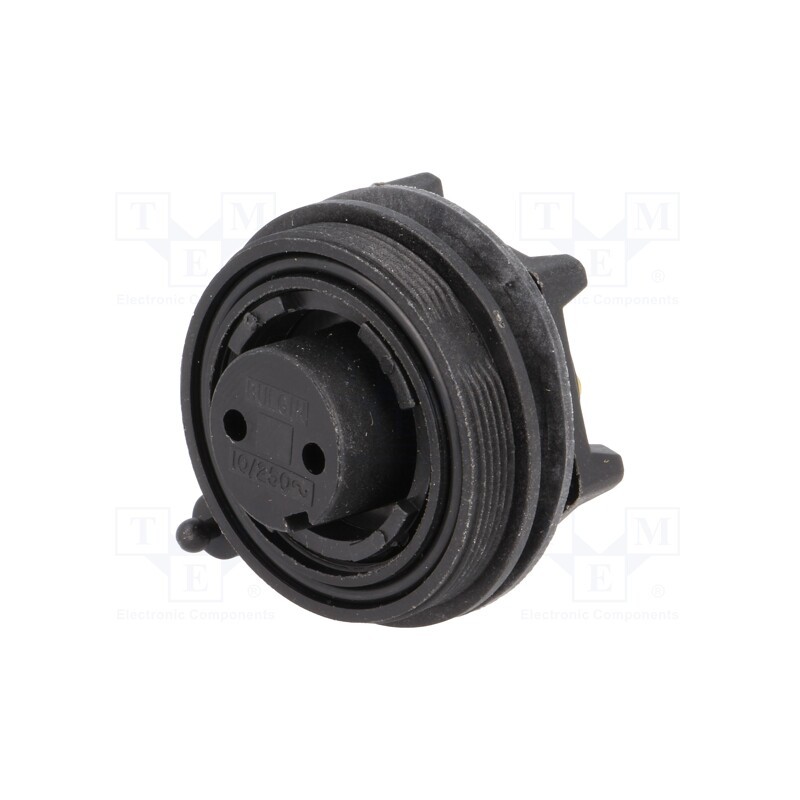 1 pcs x BULGIN - PX0735/S - Connector: circular, socket, female, PIN: 2, Standard Buccaneer®