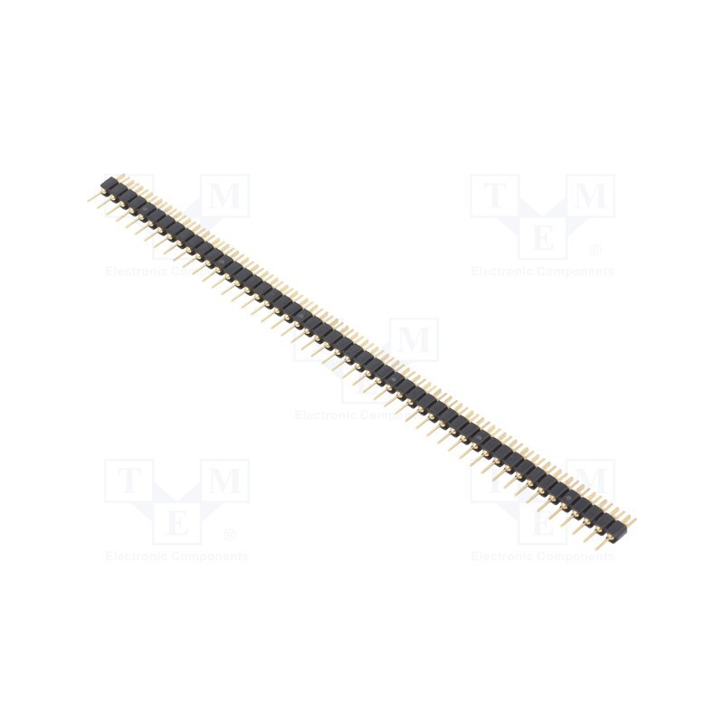 1 pcs x FISCHER ELEKTRONIK - MK02.50G - Adapter, pin strips, PIN: 50, straight, 2.54mm, soldering,THT, 1x50