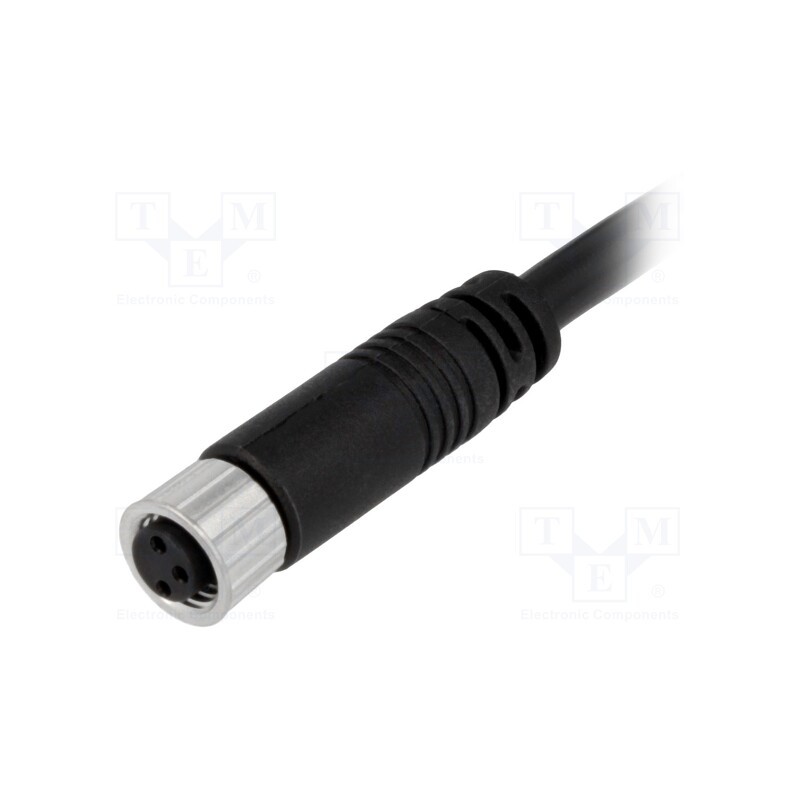 1 pcs x AMPHENOL LTW - 8-03AFFM-SL7A05 - Connector: M8, 5m, female, PIN: 3, straight, plug, 3A, IP67, 60V