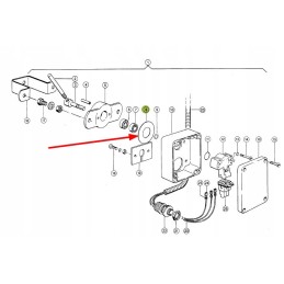 650968 0 potentiometer gasket d42