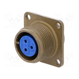 1 pcs x AMPHENOL - 97-3102A-14S-7S - Connector: circular, size 14S, 97, aluminium alloy, olive, socket