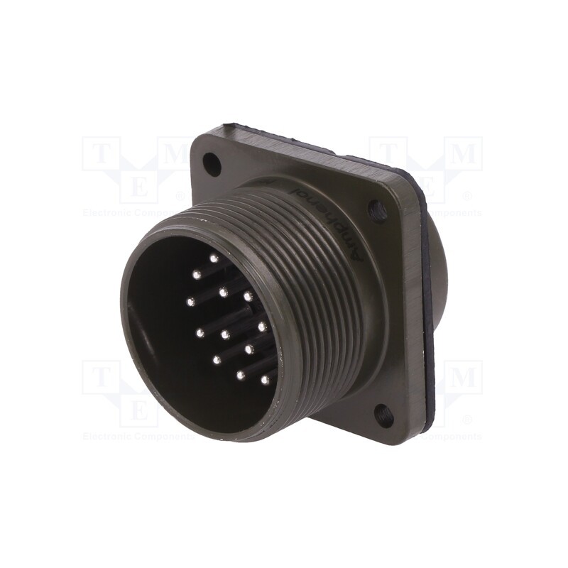 1 pcs x AMPHENOL - MS3102A 20-29P - Connector: circular, size 20, MS/DS, aluminium alloy, olive, male