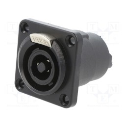 1 pcs x NEUTRIK - NLT4FPXX-BAG - SPEAKON TX-PANEL 4POLE FEMALE B