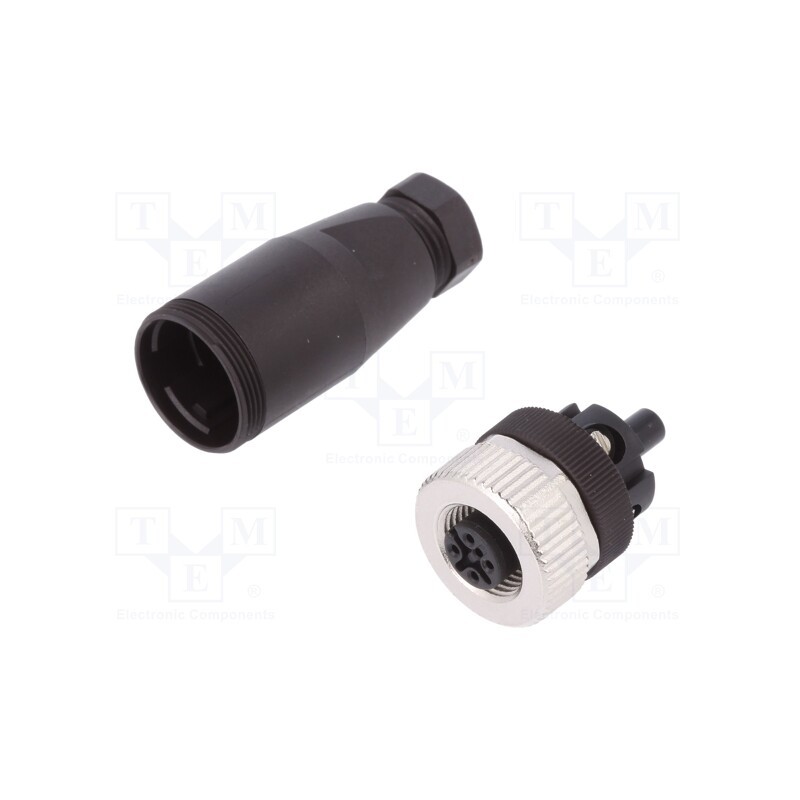 1 pcs x PHOENIX CONTACT - SACC-M12FS-5CON-PG 7-M 1662968 - Plug, M12, PIN: 5, female, A code-DeviceNet / CANopen, for cable